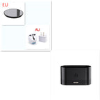 Flame mist diffuser with plug adapter options for EU and AU