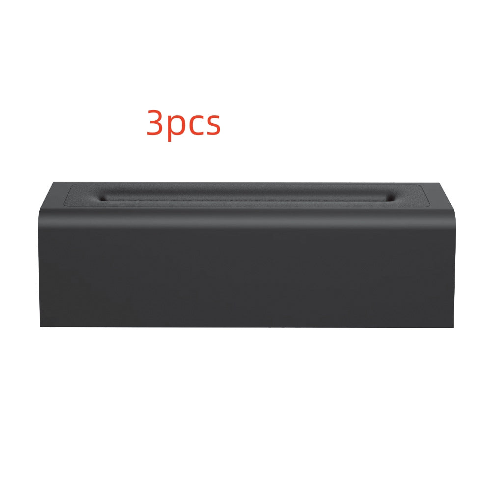 USB flame diffuser, black 3-pack with top slot