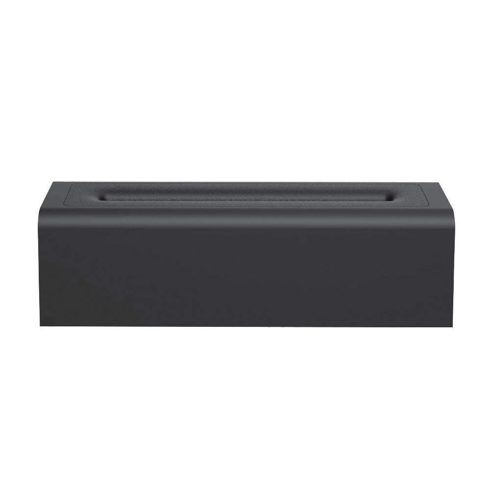 Prism USB Flame Diffuser, obsidian black housing with top vent opening