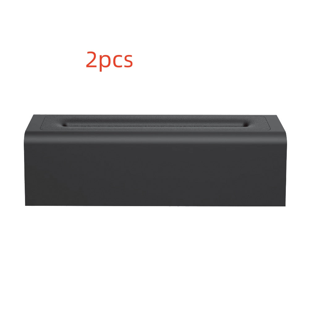 USB flame diffuser, black 2-pack with top slot