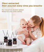 Naqsh reed diffuser set with dark bottles and black reed sticks