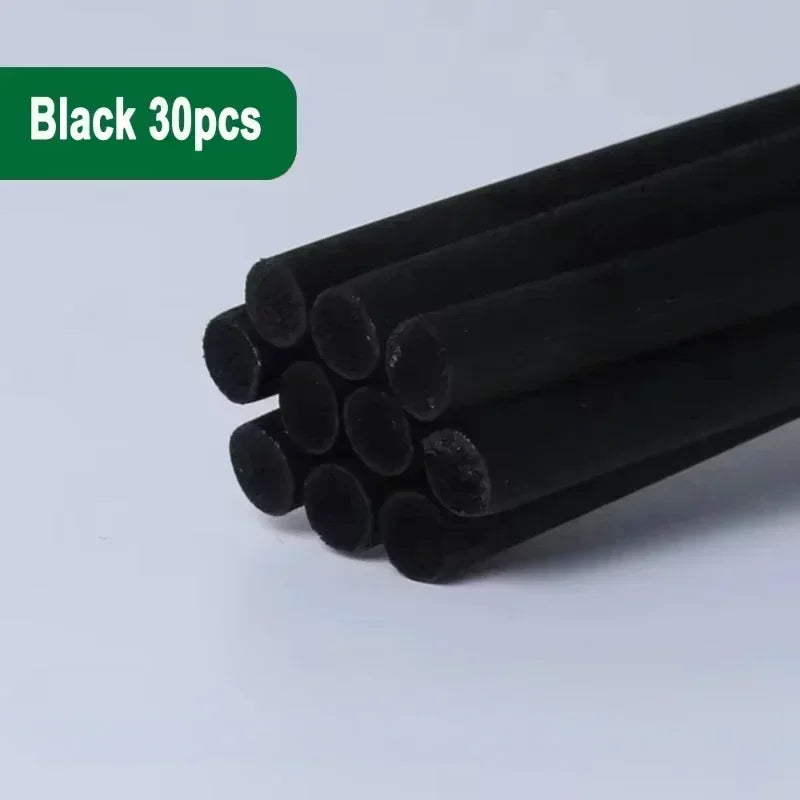 Black 30-pc reed sticks for 100ml reed diffuser oil set