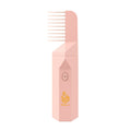 Pink USB aromatherapy burner with comb-like incense stick holder and control panel