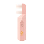 Pink USB aromatherapy burner with comb-like incense stick holder and control panel