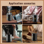 USB portable bakhoor burner shown for car, home, office, and pray use