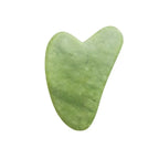 Emerald Jade Glow Roller stone, green aventurine translucent gua sha
