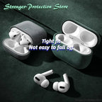 Italian suede AirPods case, Emerald Sage, open lid showing AirPods Pro, snug fit