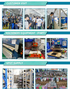Workshop customer visit photos with people working