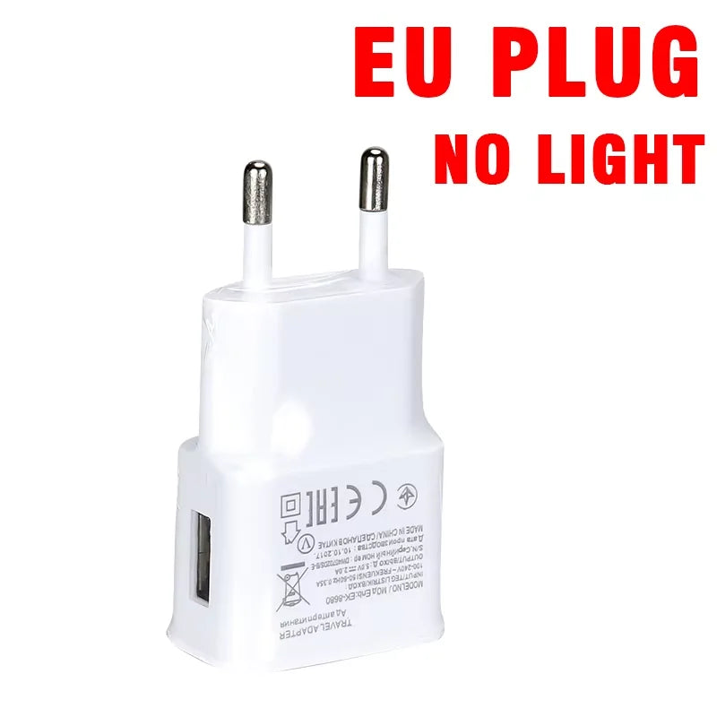 EU plug charger for cordless lamp, two-prong plug shown (no light)